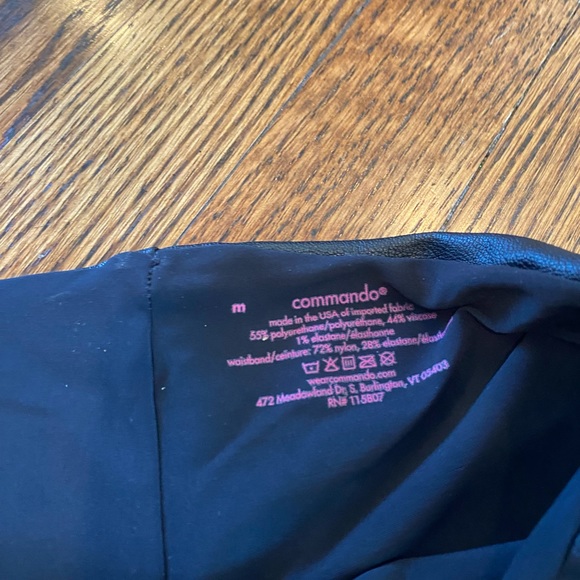 Commando Faux Leather Leggings - Picture 7 of 9